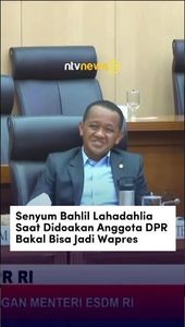 Senyum Bahlil Lahadahlia saat Didoakan Anggota DPR Bakal Bisa Jadi Wapres | NTVNEWSID