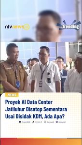 Proyek AI Data Center Jatiluhur Disetop Sementara Usai Disidak KDM, Ada Apa?