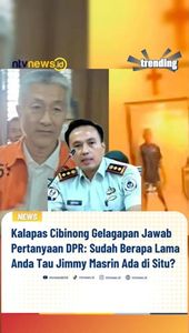 Kalapas Cibinong Gelagapan Jawab Pertanyaan DPR: Sudah Berapa Lama Anda Tau Jimmy Masrin di Situ?