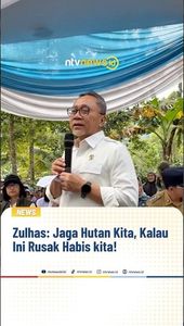 Zulhas: Jaga Hutan Kita, Kalau Ini Rusak Habis Kita! | NTVNEWSID