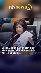 Sejak Dilantik, Menkomdigi Meutya Hafid Blokir 300 Ribu Situs Judi Online