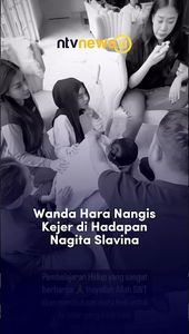 Wanda Hara Nangis Kejer di Hadapan Nagita Slavina