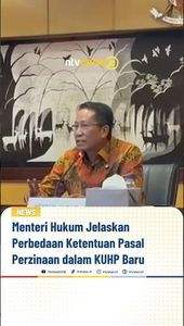 Menteri Hukum Jelaskan Perbedaan Ketentuan Pasal Perzinaan dalam KUHP Baru | NTVNEWSID