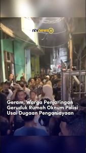 Geram, Warga Penjaringan Geruduk Rumah Oknum Polisi Usai Dugaan Penganiayaan | NTVNEWSID