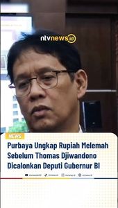 Purbaya Ungkap rupiah Melemah Sebelum Thomas Djiwandono Dicalonkan Deputi Gubernur BI | NTVNEWSID