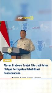 Alasan Prabowo Tunjuk Tito Jadi Ketua Satgas Rehabilitas Pascabencana | NTVNEWSID