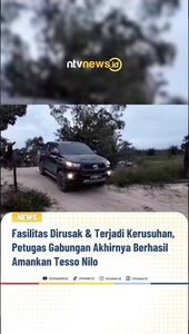Fasilitas Dirusak dan Kerusuhan, Petugas Gabungan Akhirnya Berhasil Amankan Tesso Nilo | NTVNEWSID