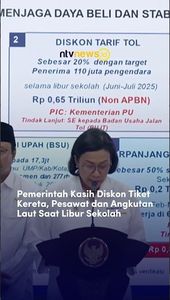 Pemerintah Kasih Diskon Tiket Kereta, Pesawat dan Angkutan Laut saat Libur Sekolah | NTVNEWSID