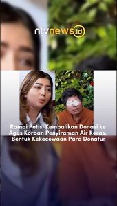 Ramai Petisi Kembalikan Donasi ke Agus Korban Penyiraman Air Keras, Bentuk Kekecewaan Para Donatur