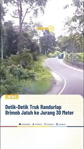 Detik-detik Randurlap Brimob Jatuh ke Jurang 30 Meter | NTVNEWSID