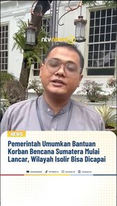 Pemerintah Umumkan Bantuan Korban Bencana Sumatera Mulai Lancar | NTVNEWSID