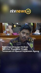 Kronologi Jaksa Jovi Andrea Bachtiar Dipenjara Hingga Terancam Dipecat Kejaksaan Agung