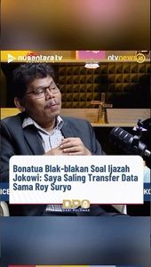 Bonatua Blak-blakan soal Ijazah Jokowi: Saya Saling Transfer Data sama Roy Suryo | DPO