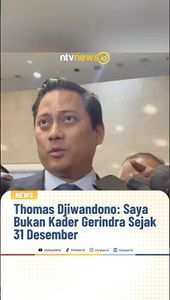 Thomas Djiwandono: Saya Bukan Kader Gerindra Sejak 31 Desember | NTVNEWSID
