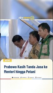 Prabowo Kasih Tanda Jasa ke Menteri hingga Petani | NTVNEWSID