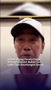 Heboh Utang Kereta Cepat Whoosh, Jokowi: Bukan Cari Laba Tapi Keuntungan Sosial | NTVNEWSID