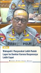 Wakapolri: Masyarakat Lebih Mudah Lapor ke Damkar karena Responnya Lebih Cepat | NTVNEWSID