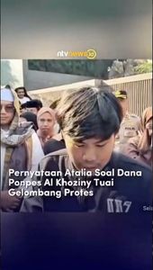 Pernyataan Atalia Soal Dana Ponpes Al Khoziny Tuai Gelombang Protes | NTVNEWSID