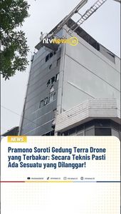 Pramono Soroti Gedung Terra Drone yang Terbakar: Pasti Ada yang Dilanggar! | NTVNEWSID