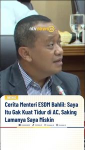 Cerita Menteri ESDM Bahlil: Saya Itu Gak Kuat Tidur di AC, Sangking Lamanya Saya Miskin | NTVNEWSID