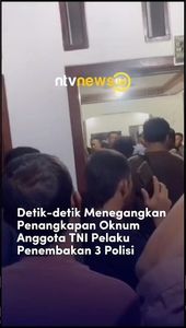 Detik-detik Menegangkan Penangkapan Oknum Anggota TNI Pelaku Penembakan 3 Polisi