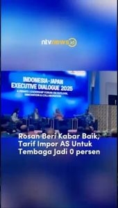 Rosan Beri Kabar Baik, Tarif Impor AS Untuk Tembaga Jadi 0 Persen | NTVNEWSID
