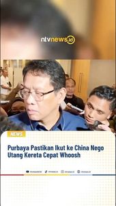 Purbaya Pastikan Ikut ke China Nego Utang Kereta Cepat Whoosh | NTVNEWSID