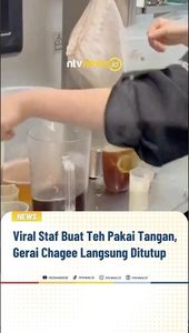 Viral Staf Buat Teh Pakai Tangan, Gerai Chagee Langsung Ditutup | NTVNEWSID