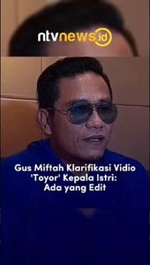 Gus Miftah Klarifikasi Vidio 'Toyor' Kepala Istri: Ada yang Edit