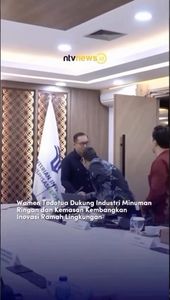 Wamen Todotua Dukung Industri Minuman Ringan dan Kemasan Kembangkan Inovasi Lingkungan | NTVNEWSID