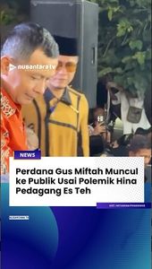 Perdana Gus Miftah Kembali Muncul ke Publik Pasca Polemik dengan Tukang Es Teh