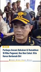 Purbaya Ancam Bekukan dan Rumahkan 16 Ribu Pegawai, Ini Tanggapan Bos Bea Cukai | NTVNEWSID