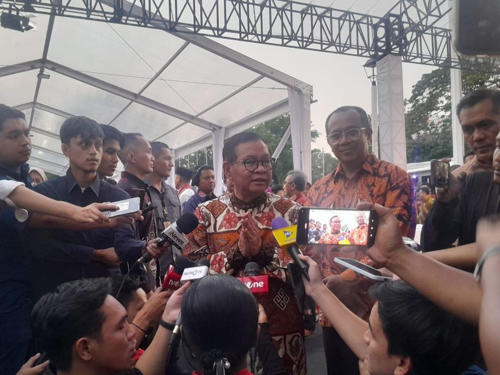 Pramono Anung <b>(NTVNews.id/ Adiansyah)</b>