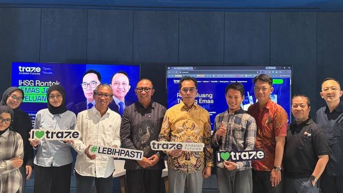 PT Traze Andalan Futures mengajak masyarakat mencermati peluang investasi emas di tengah tekanan pasar saham Indonesia.  