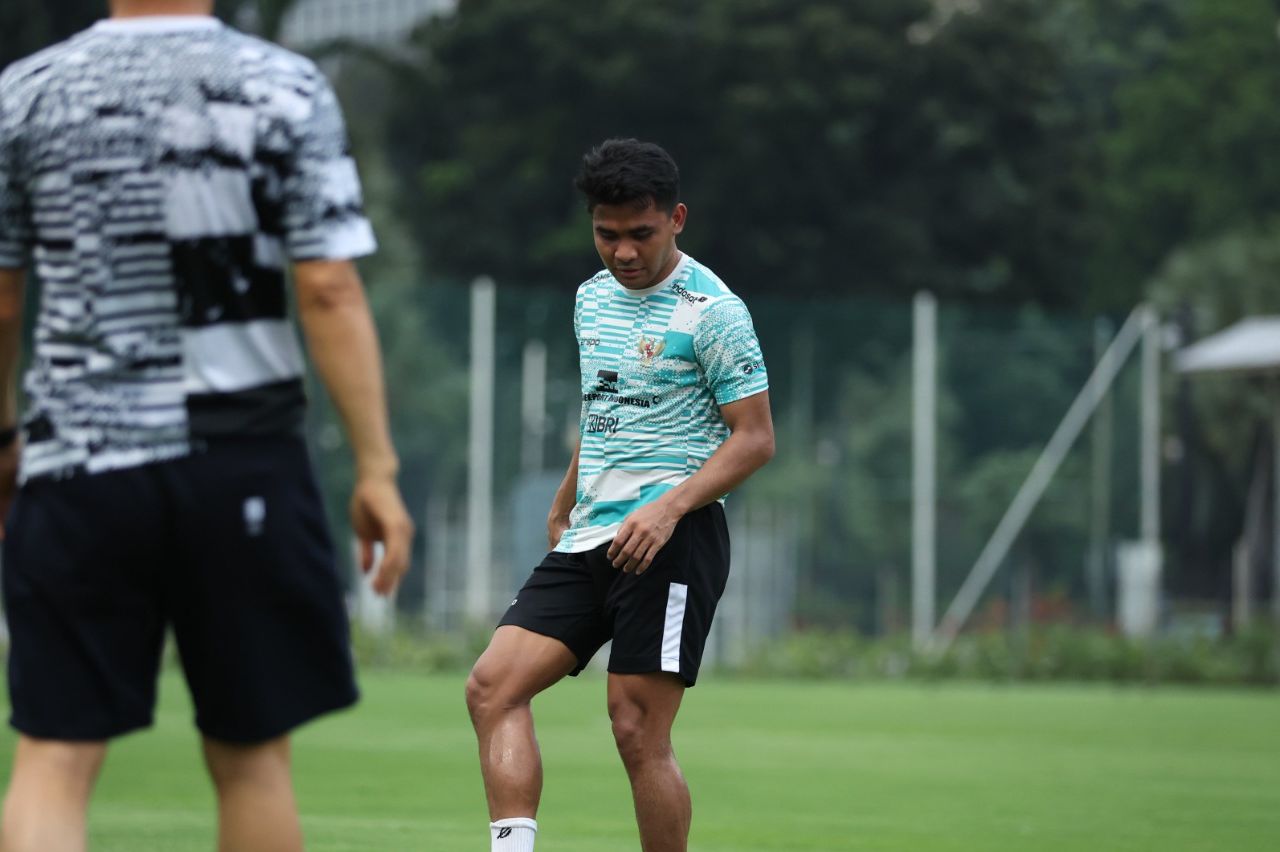 Asnawi Mangkualam jelang laga melawan Irak <b>(dok PSSI)</b>