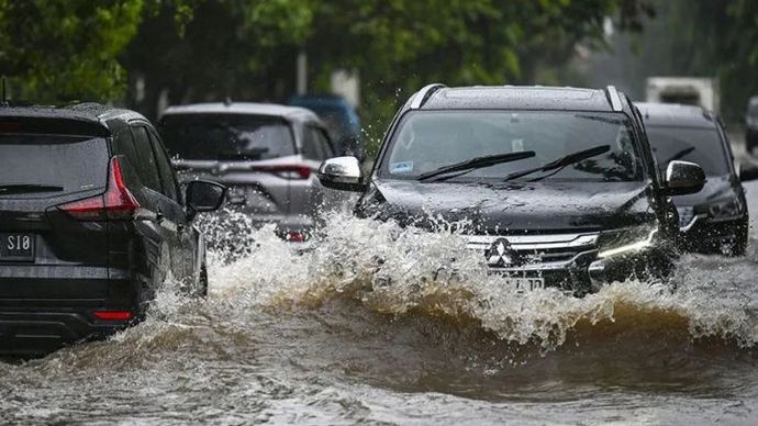 Ilustrasi Banjir.