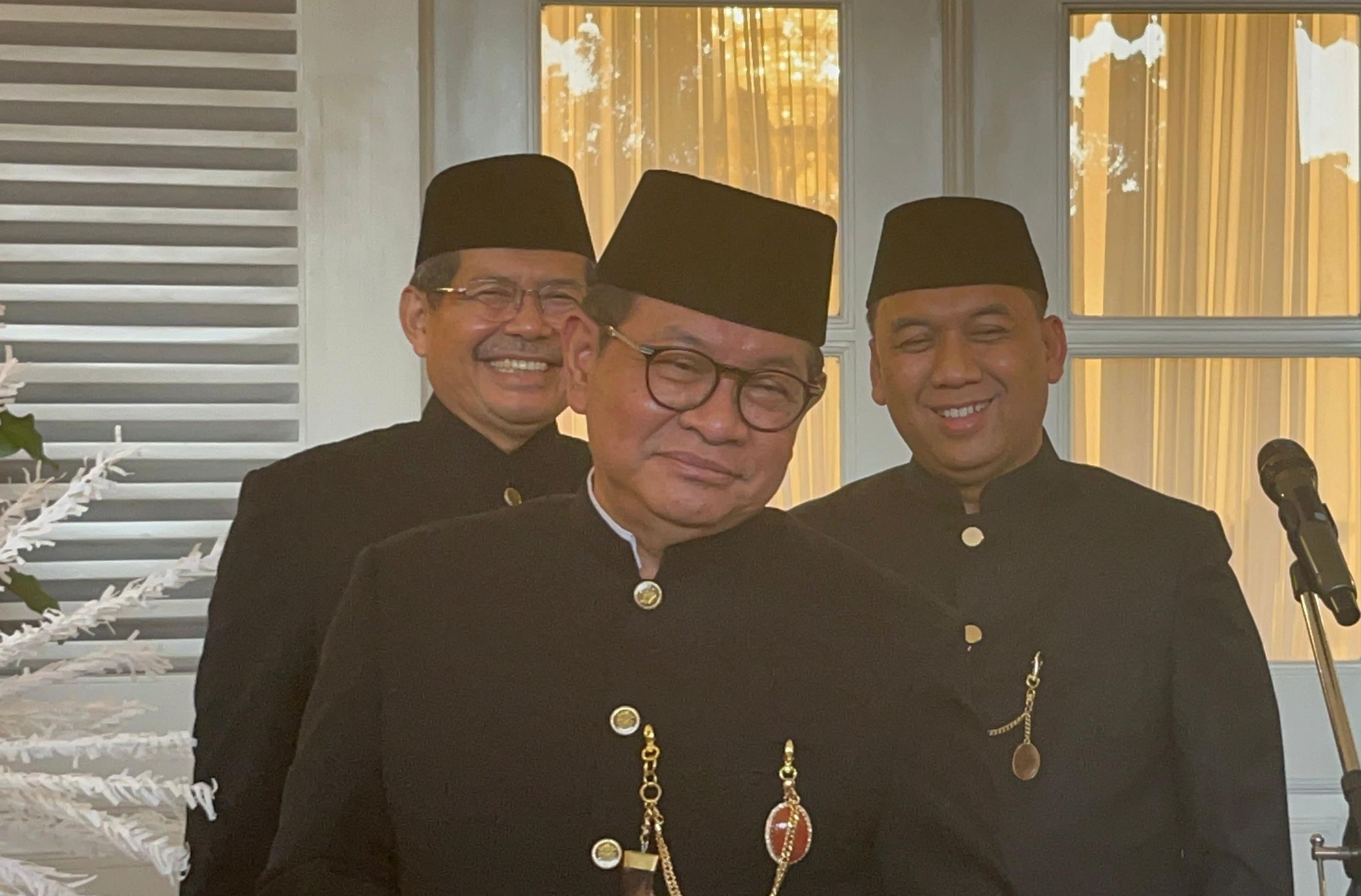 Marullah, Pramono, dan Uus <b>(NTVNews.id/ Adiansyah)</b>