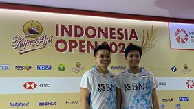 Apriani Rahayu/Siti Fadia Silva akan berhadapan dengan wakil Malaysia M Thinaah/P Tan pada babak 16 besar Indonesia Open 2024.