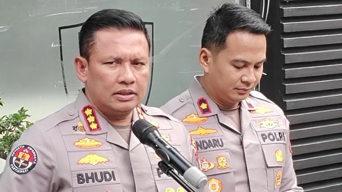Kabid Humas Polda Metro Jaya Kombes Pol Budi Hermanto. ANTARA/Ilham Kausar.