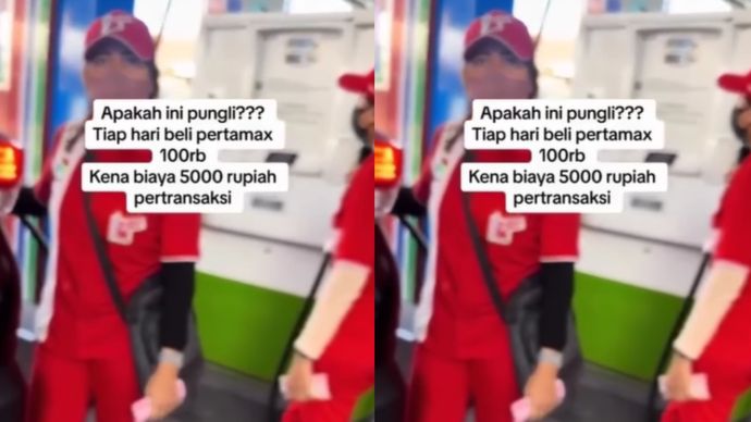 Viral Pegawai SPBU Diduga Lakukan Pungli ke Pelanggan di Bali <b>(IG: indotoday)</b>