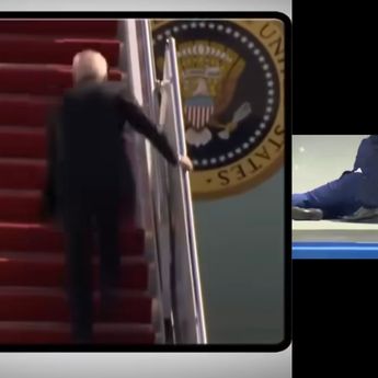 Debat pertama Pilpres AS, Trump posting Biden Kepleset saat Mau Naik Pesawat dan Main Golf