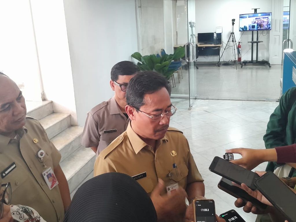 Pelaksana Tugas (Plt) Kepala Dinas Pendidikan Jakarta Sarjoko <b>(Ntvnews.id/ Adiansyah)</b>