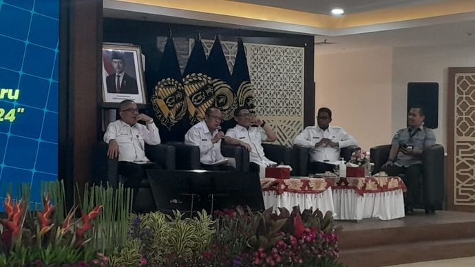 Press briefing Capaian Kinerja dan Kebijakan Terbaru Imigrasi Tahun 2024 <b>(NTVNews.id/ Adiansyah)</b>