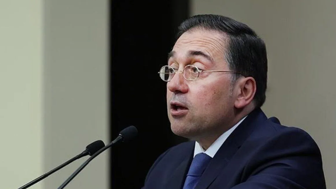 Menteri Luar Negeri Spanyol, Jose Manuel Albares. ANTARA/Anadolu/py
