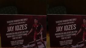 Jay dan Mees tiba di Bali Selasa malam.