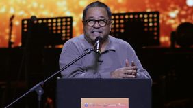 Wakil Gubernur DKI Jakarta, Rano Karno menyoroti peran strategis ruang kreatif dalam membangun Jakarta sebagai kota global yang berakar pada budaya.