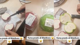 Membeli buah dari pedagang belum tentu sesuai ekspetasi, hal ini yang dirasakan seorang turis dari Indonesia yang kunjungi Maldives mendapat peristiwa yang memprihatinkan dan bikin ketawa.