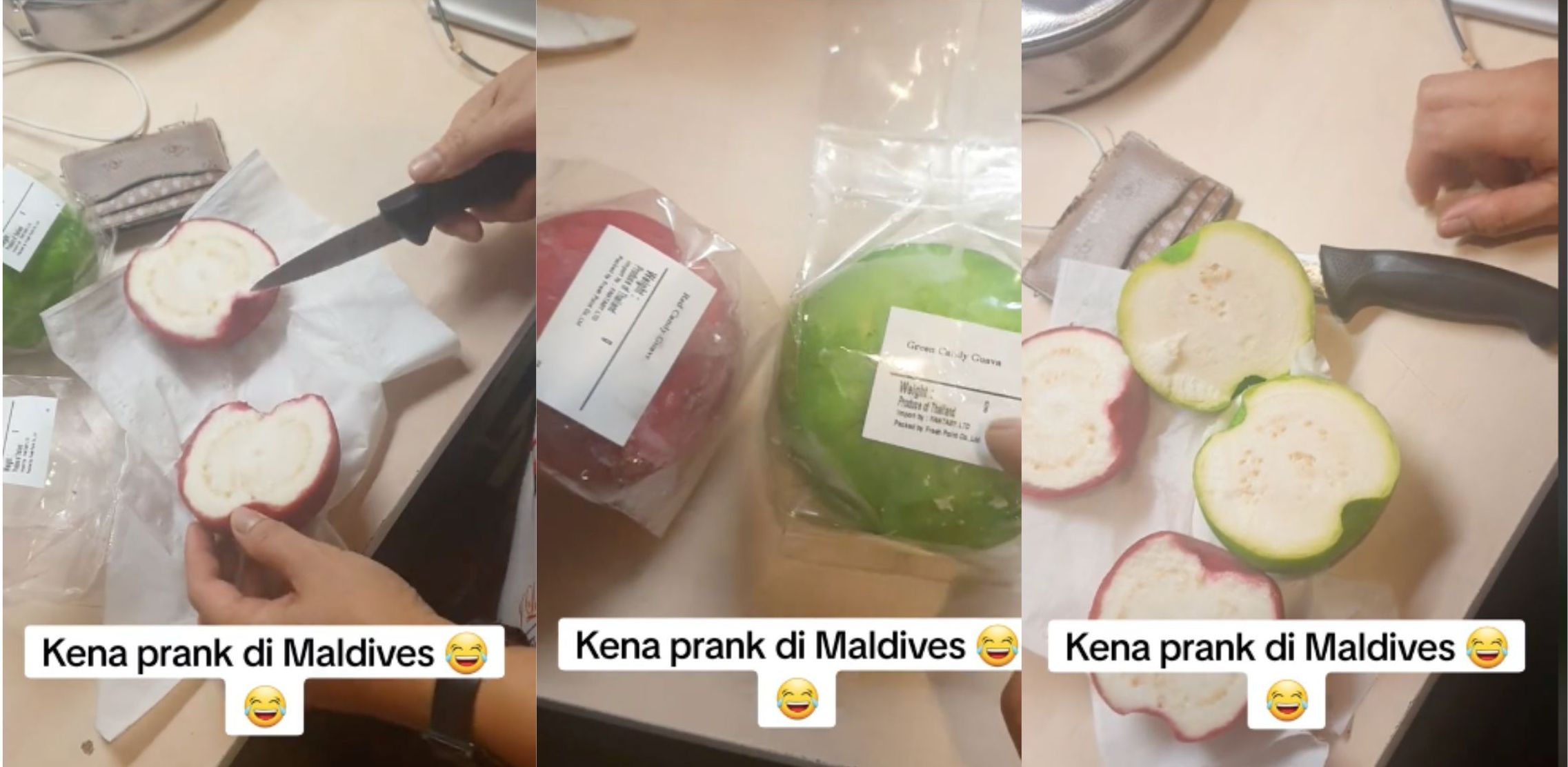 Turis Indonesia Kena Prank di Maldives <b>(Tangkapan Layar)</b>