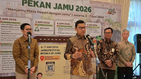 Badan Pengawas Obat dan Makanan (BPOM) resmi menggelar Pekan Jamu 2026 yang berlangsung mulai 2 hingga 7 Juni 2026 sebagai upaya memperkenalkan sekaligus memperkuat posisi jamu Indonesia di pasar internasional.