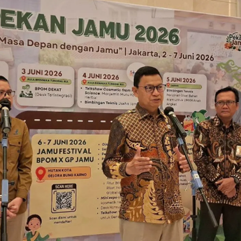 BPOM Gelar Pekan Jamu 2026, Dorong Jamu Indonesia Tembus Pasar Global